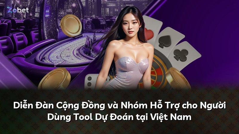 Diễn Đàn Cộng Đồng và Nhóm Hỗ Trợ cho Người Dùng Tool Dự Đoán tại Việt Nam