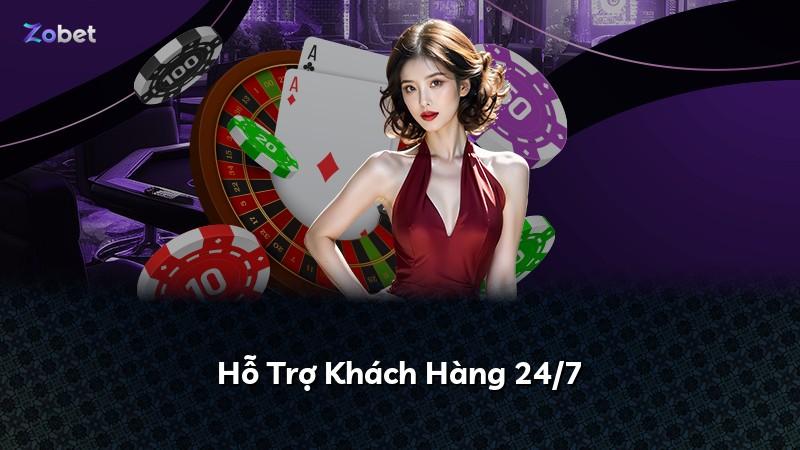 Hỗ Trợ Khách Hàng 24/7