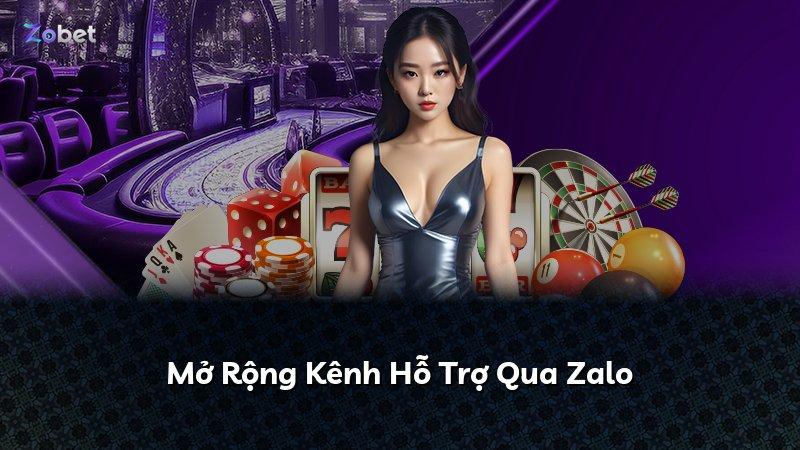 Mở Rộng Kênh Hỗ Trợ Qua Zalo