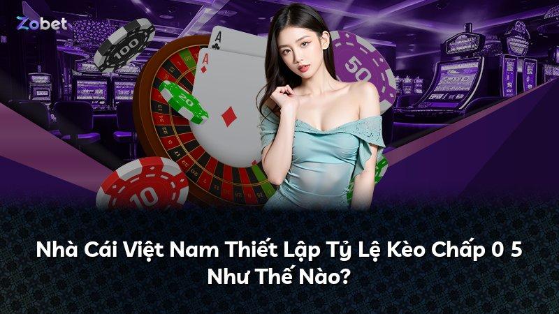 Nhà Cái Việt Nam Thiết Lập Tỷ Lệ Kèo Chấp 0 5 Như Thế Nào?