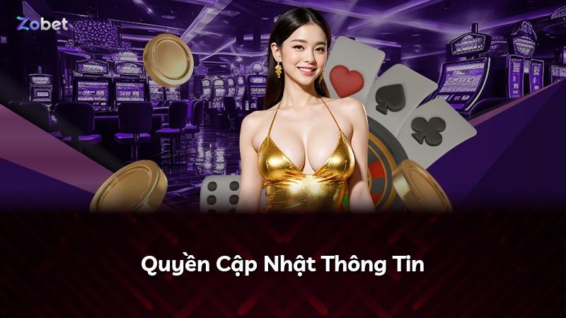 Quyền Cập Nhật Thông Tin